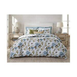 Charter Club Blue Floral Peony Comforter Set Queen $200